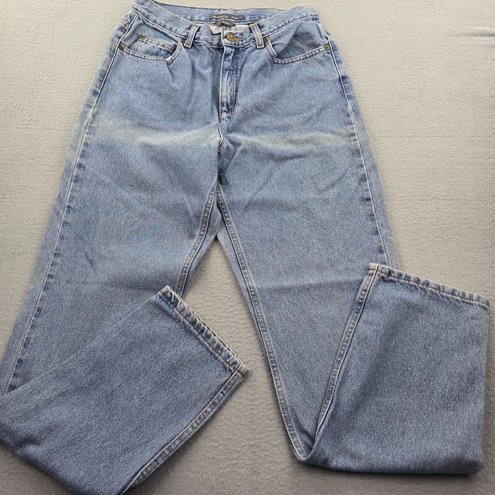 Liz Claiborne Jeans Womens 10L Blue Denim Streetwear Classic Fit Straight Leg